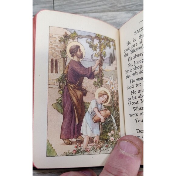 Vintage 1939 JESUS HELP ME Prayer Book for a Very Young Child Pocket Size - Picture 12 of 13